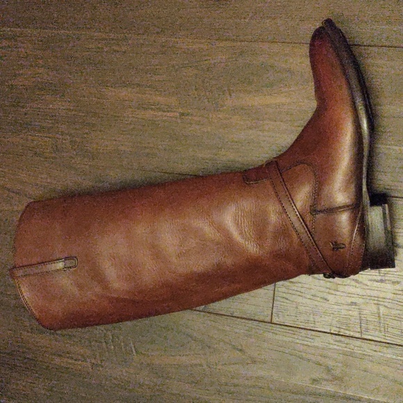 FRYE AND CO. Shoes - Frye and Co."Lindsay" Redwood Leather Tall Riding Boots #76976